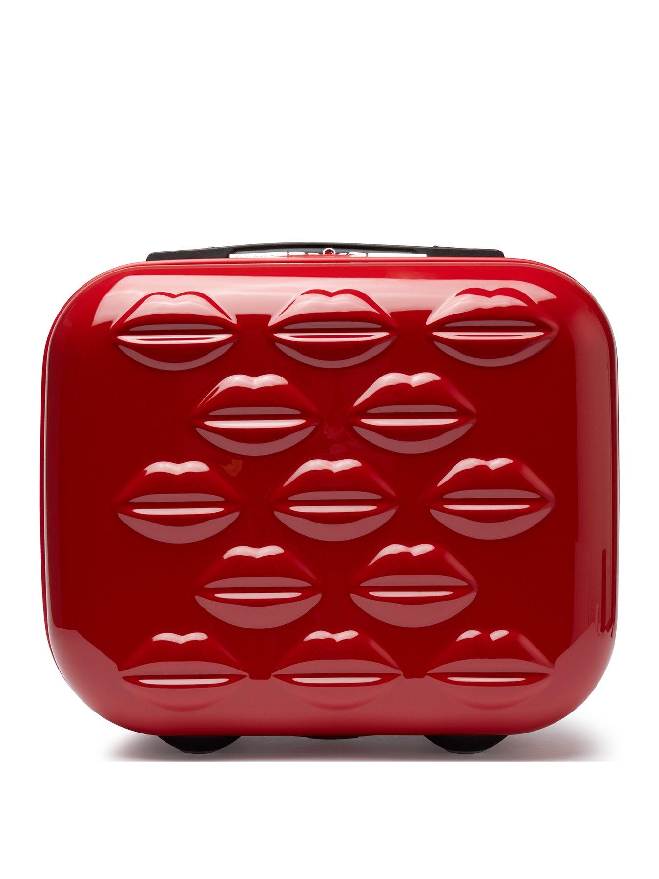 lulu guinness black suitcase