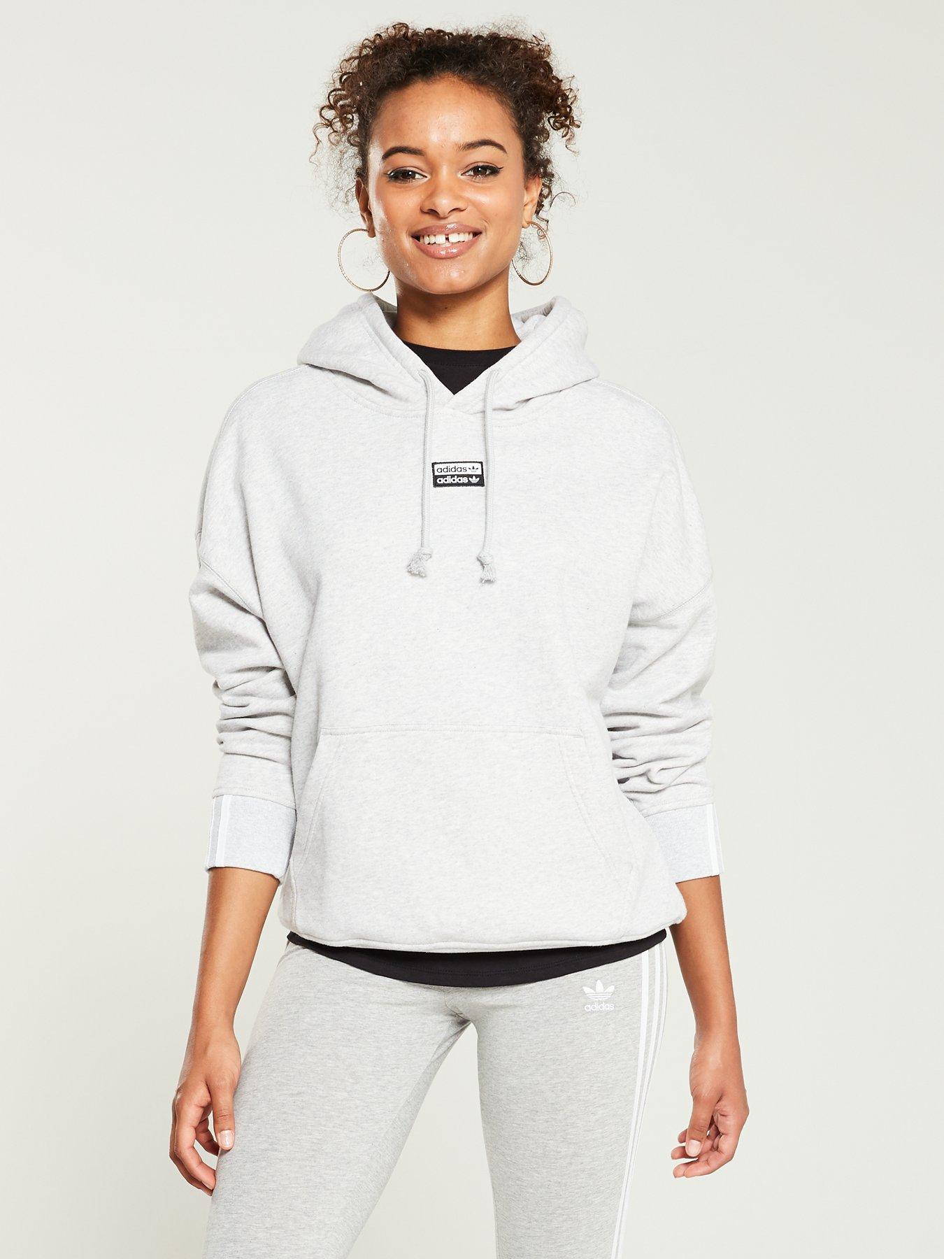 adidas originals ryv hoodie grey