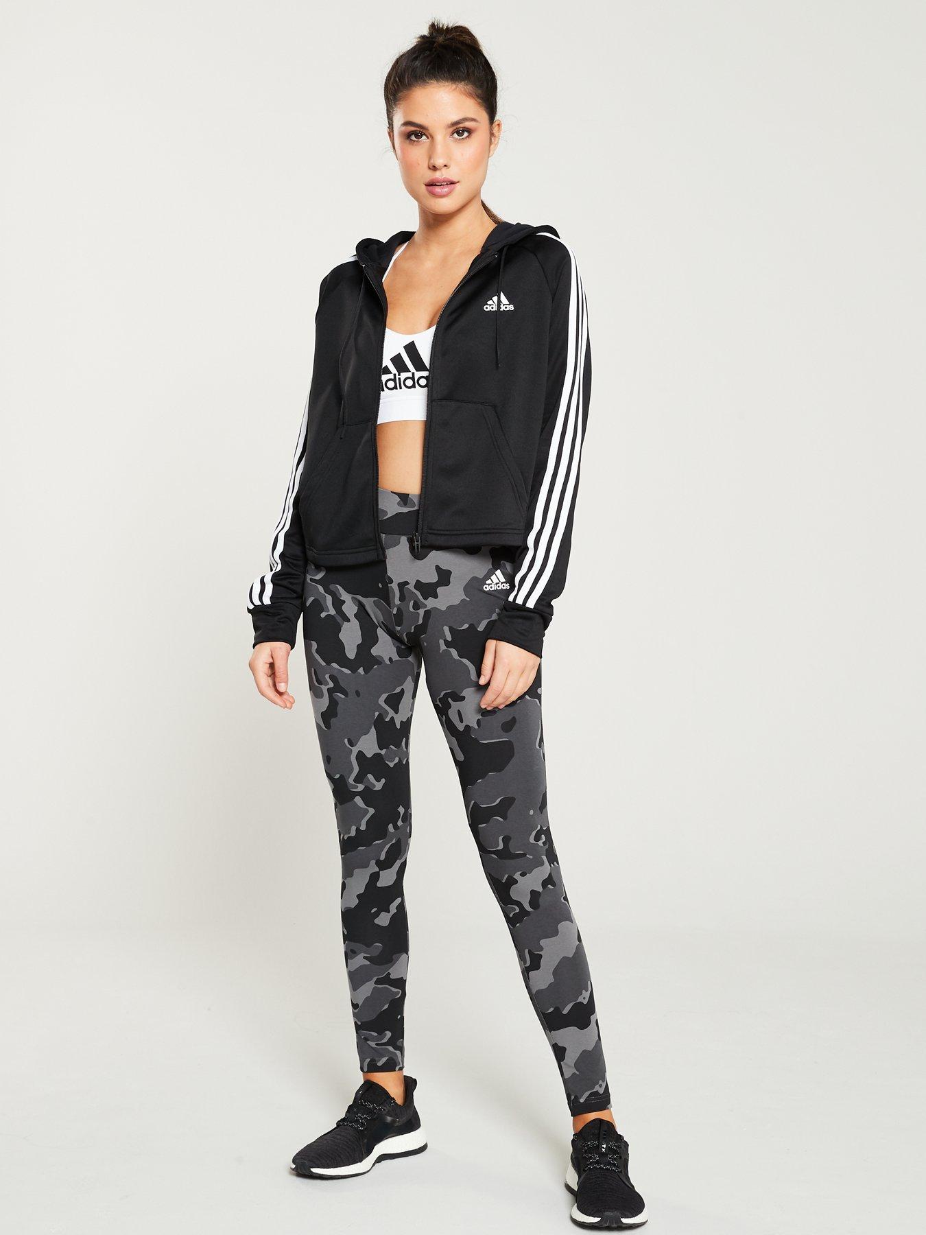 adidas leggings and hoodie