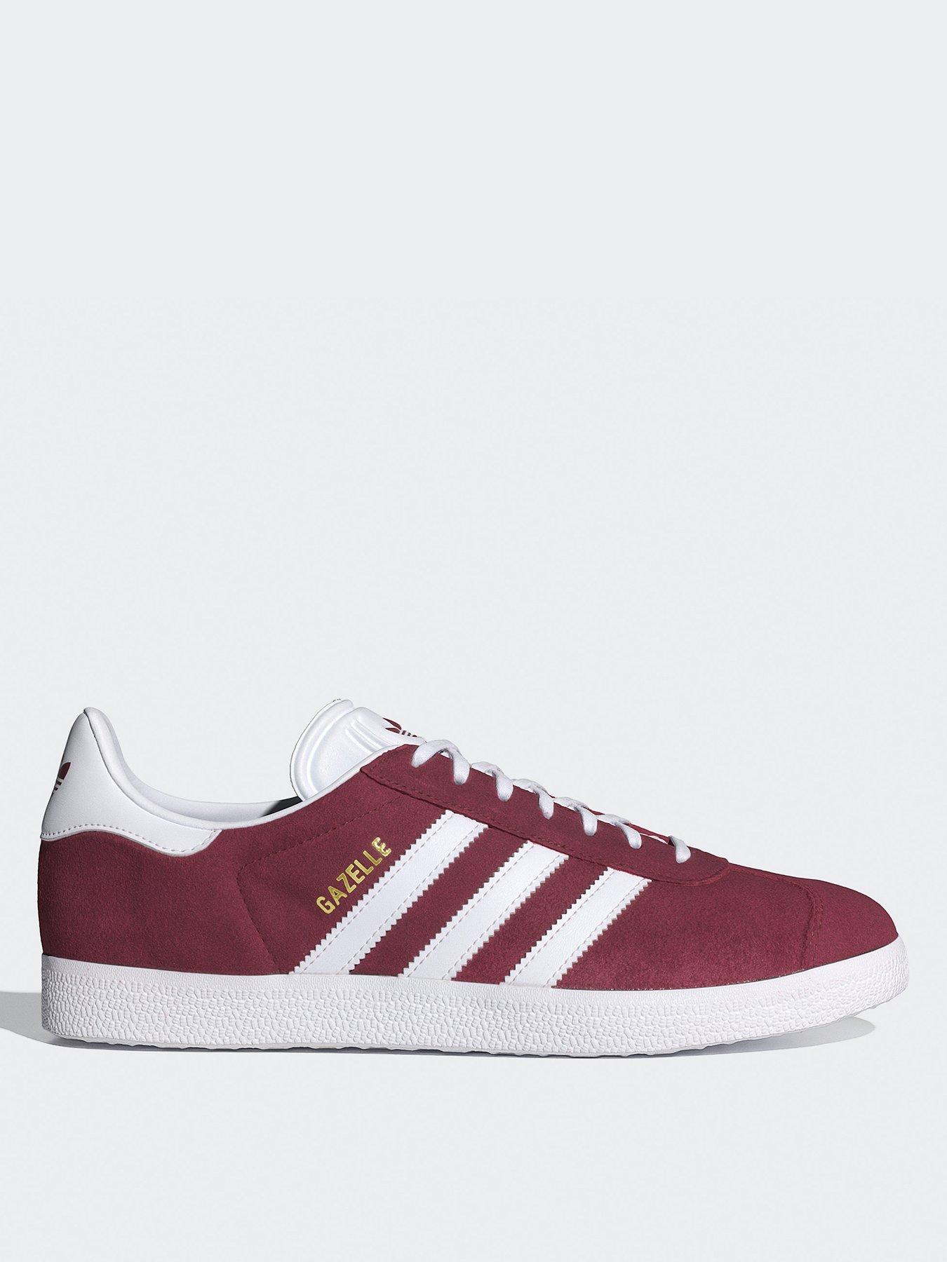 Image 1 of 7 of adidas Originals Gazelle - Burgundy/White