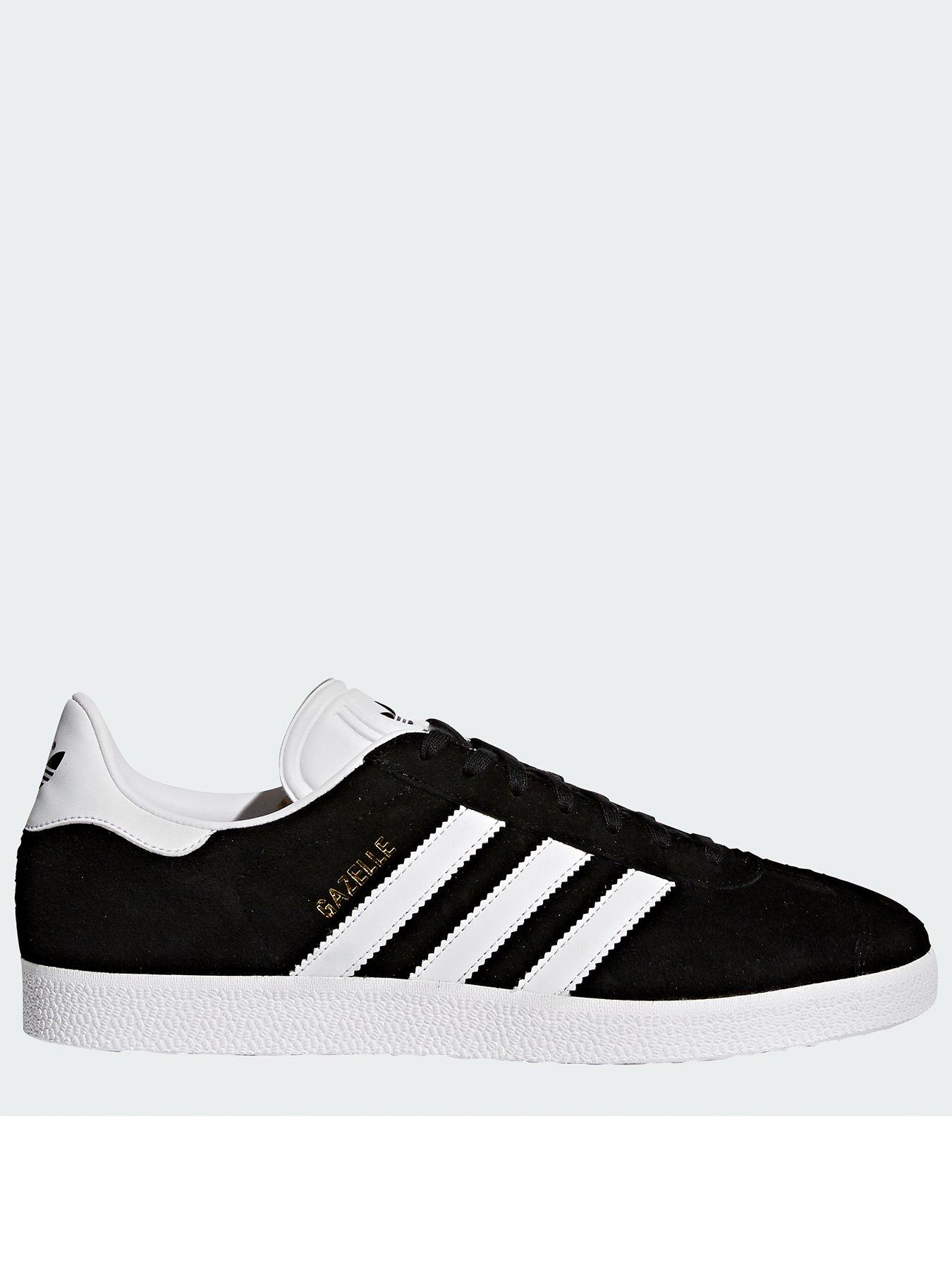 adidas Originals Gazelle Black/White Littlewoods