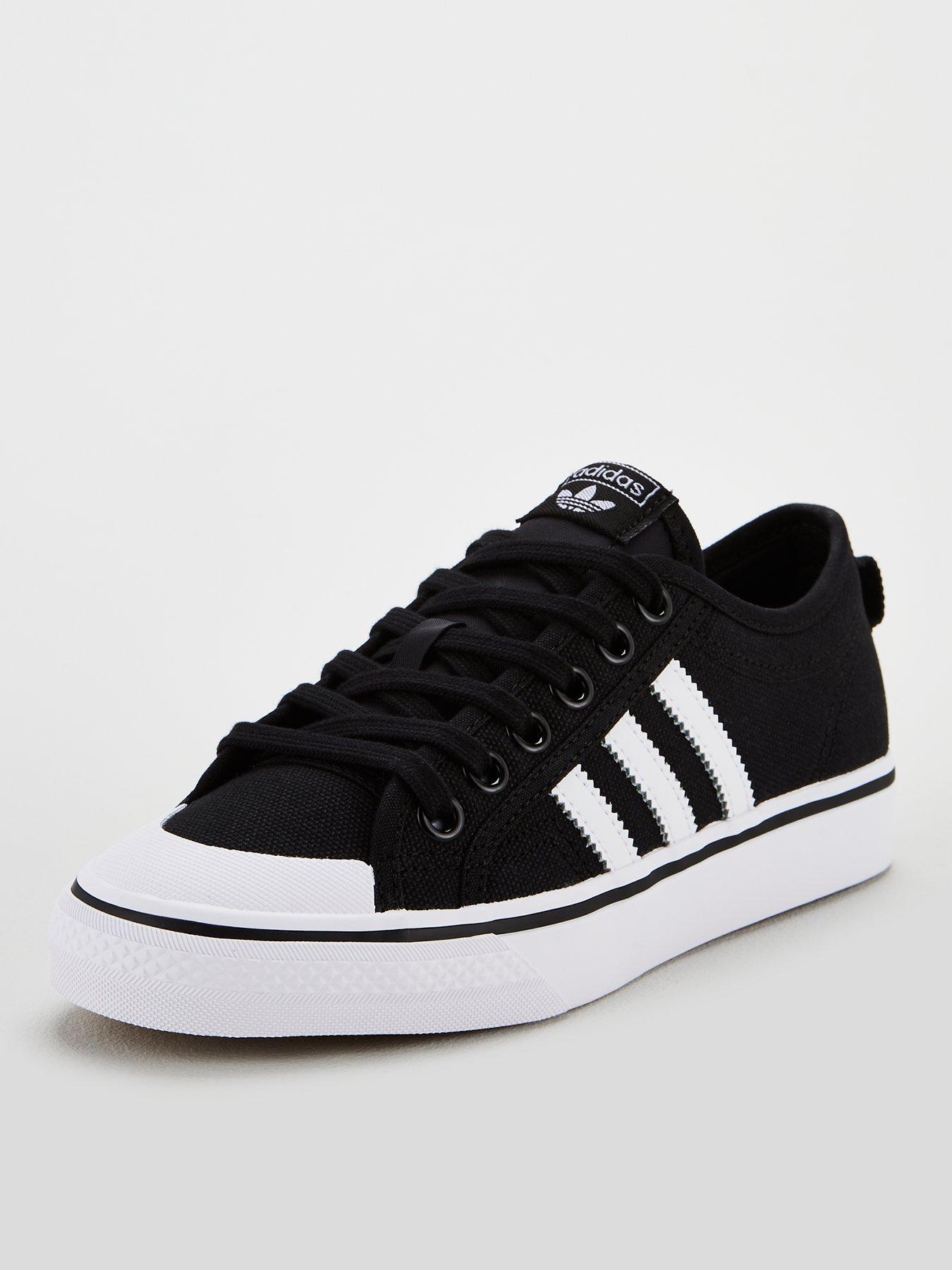 adidas Originals Nizza - Black/White 