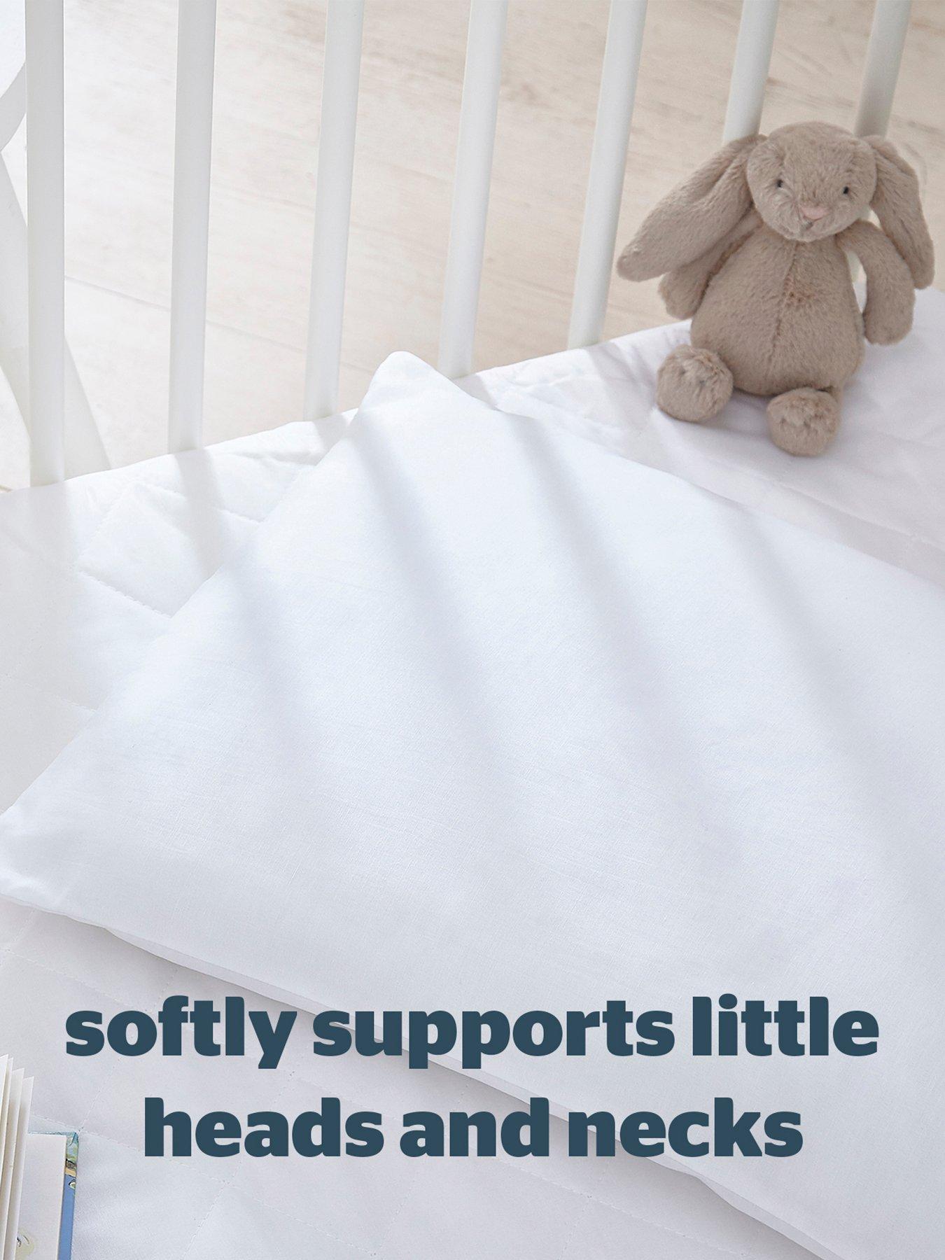 silent night cot bed duvet and pillow set