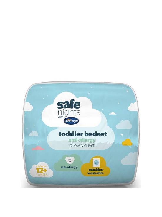 front image of silentnight-safe-nights-anti-allergy-toddler-bedset-9-tog-duvet-amp-pillow