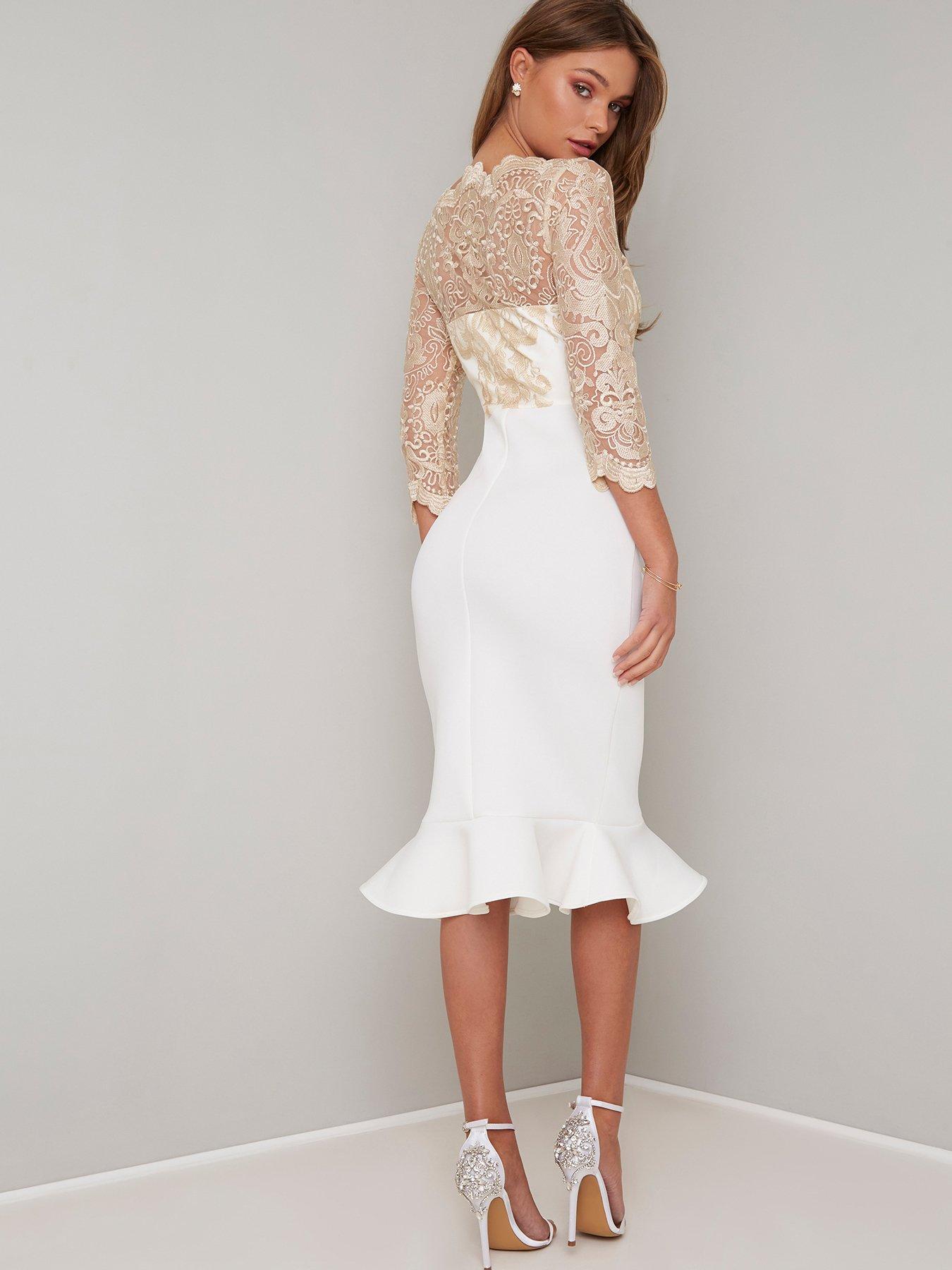 littlewoods white dress