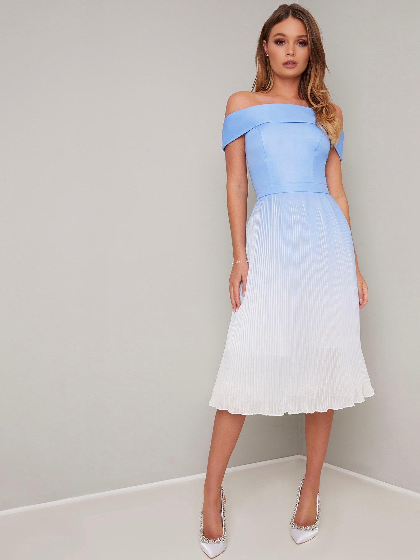 pastel coloured dresses for wedding guest