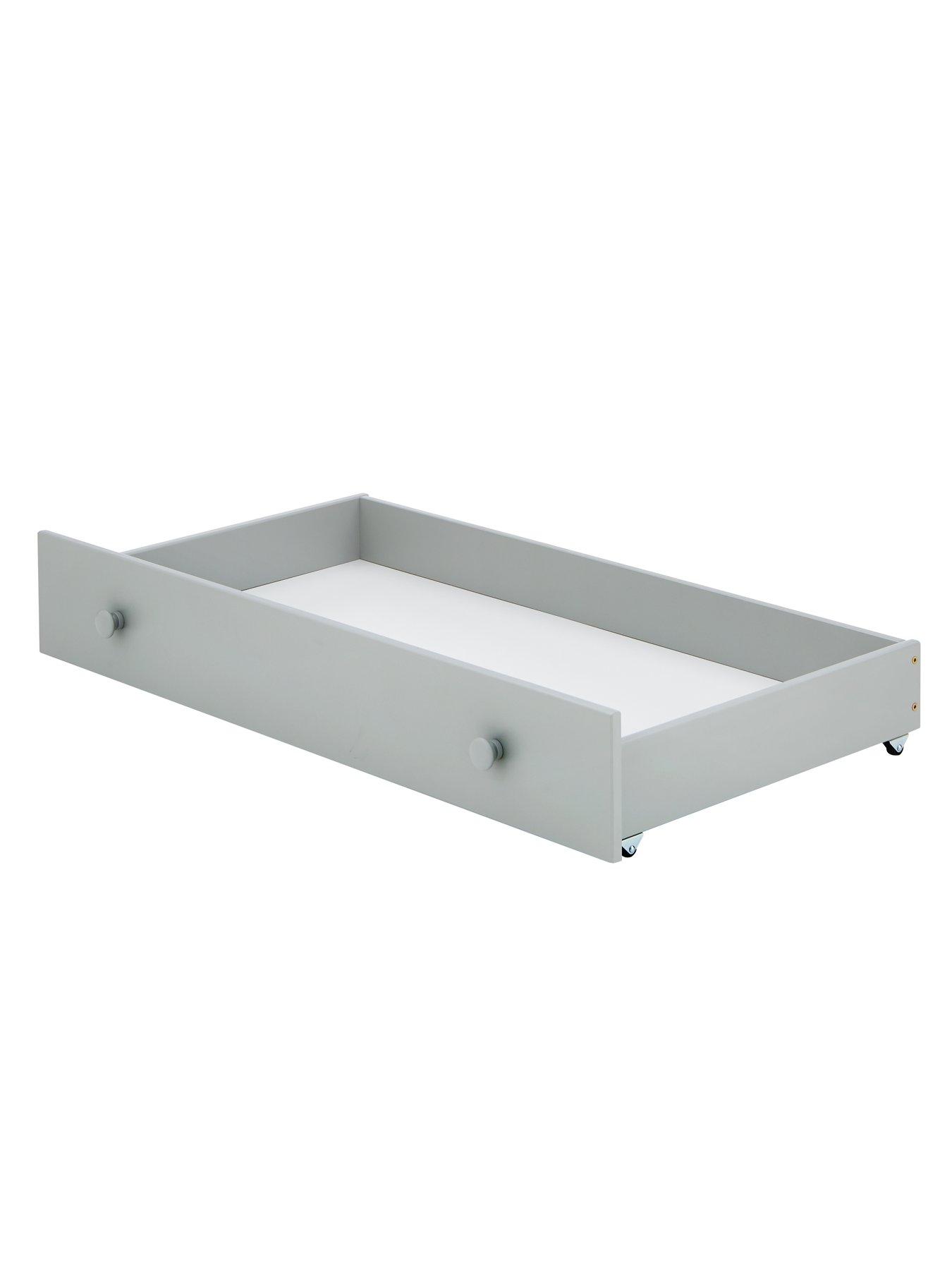 Image 4 of 5 of Little Acorns Space Saver Sleigh Cot &amp; Drawer