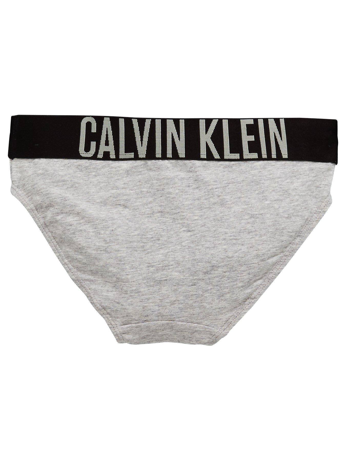 Calvin Klein Girls Black & White Knickers (2 Pack)