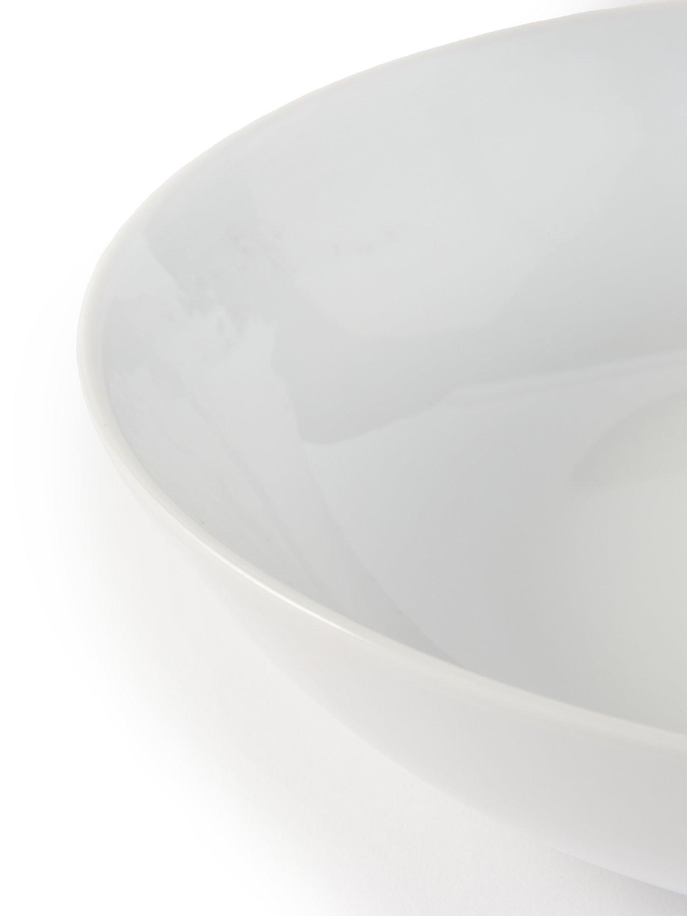 Image 4 of 5 of WATERSIDE Set of 6&nbsp;White Pasta Bowls