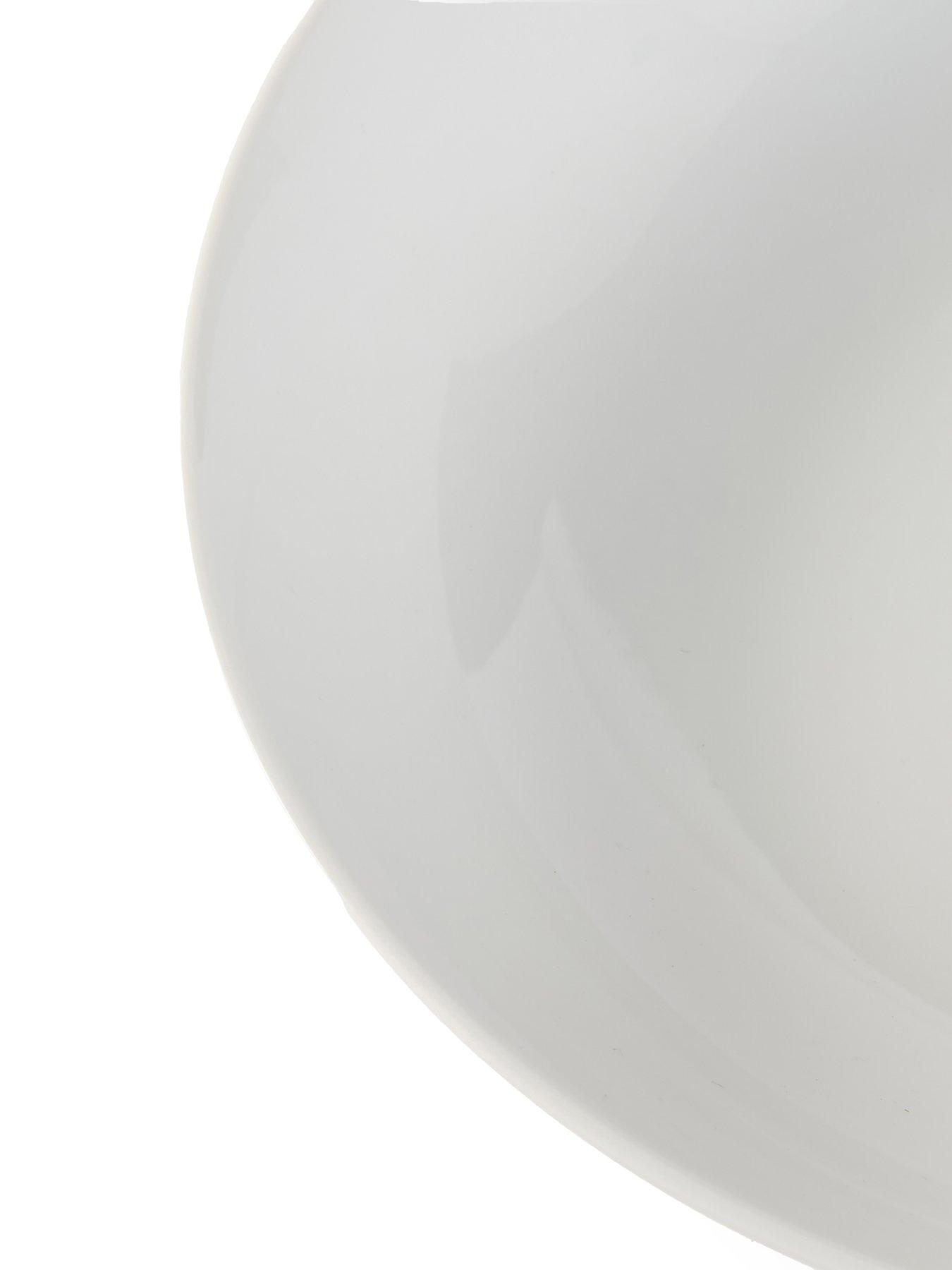 Image 5 of 5 of WATERSIDE Set of 6&nbsp;White Pasta Bowls