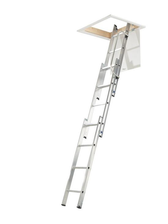 stillFront image of werner-section-aluminum-loft-ladder