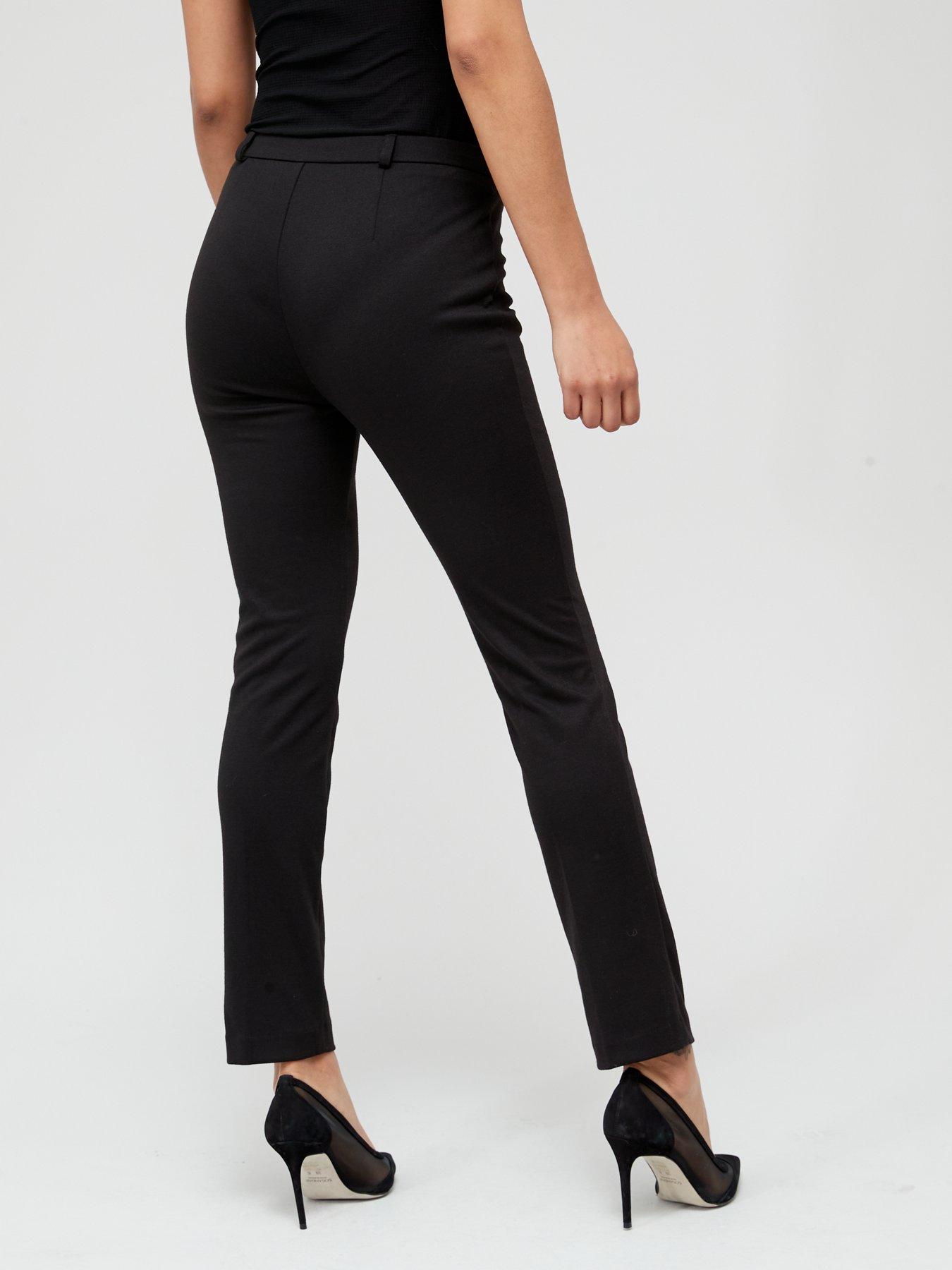 Image 2 of 6 of Everyday Ponte Slim Leg Trouser - Black