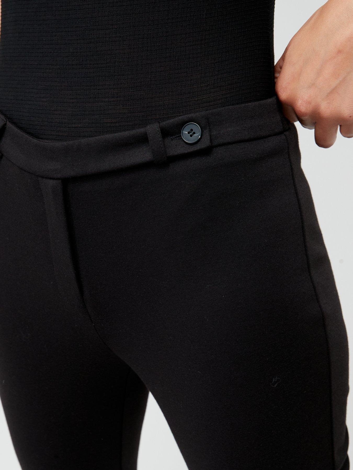 Image 4 of 6 of Everyday Ponte Slim Leg Trouser - Black