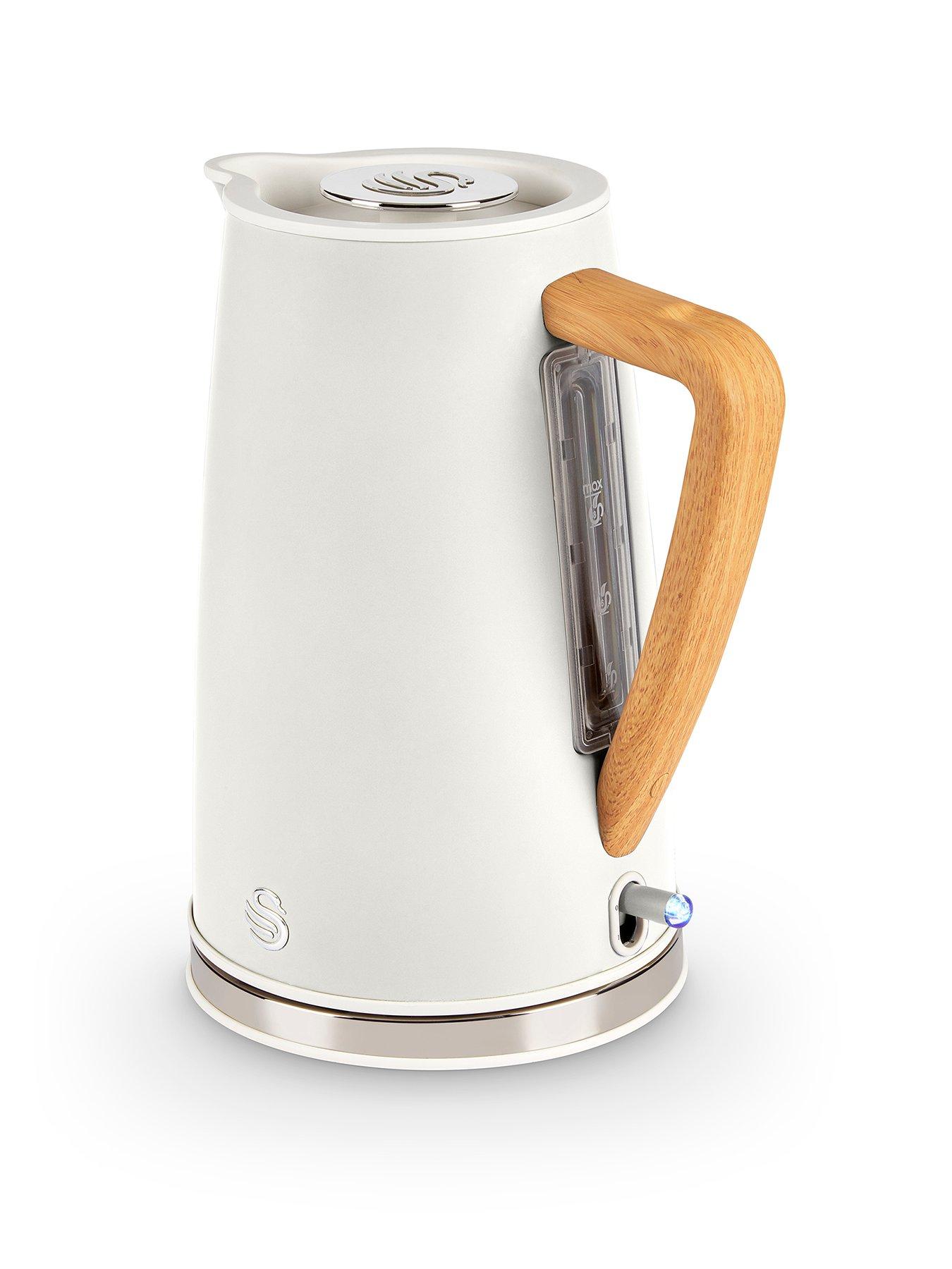 Image 1 of 7 of Swan 1.7L Nordic Style Kettle - White