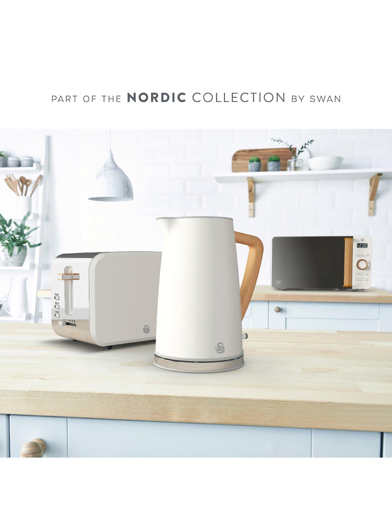 Image 6 of 7 of Swan 1.7L Nordic Style Kettle - White