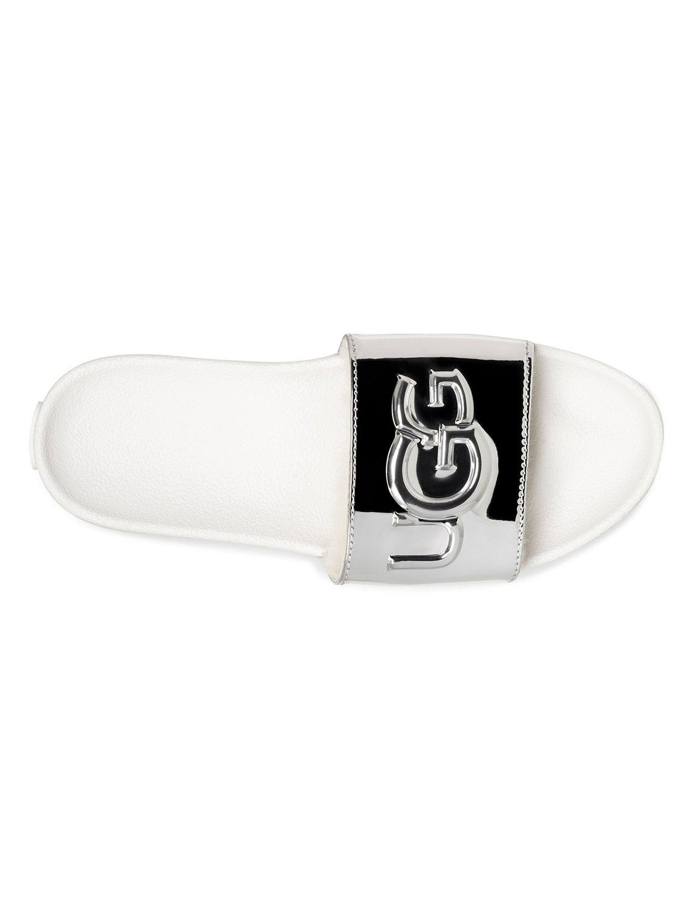 ugg royale graphic metallic slide