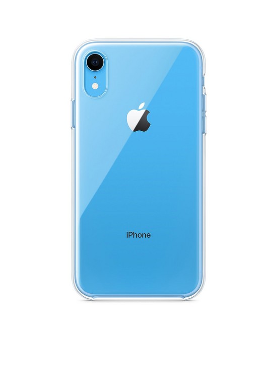 stillFront image of apple-iphone-xr-clear-case