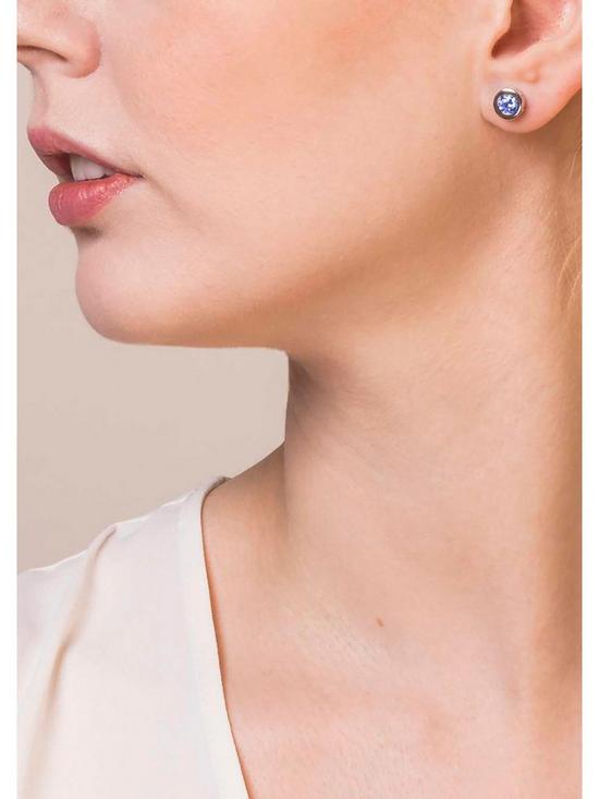 stillFront image of radley-sterling-silver-and-crystal-set-logo-ladies-earrings