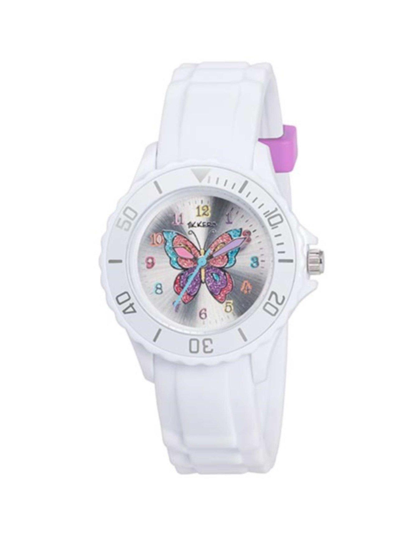 kids silver watch