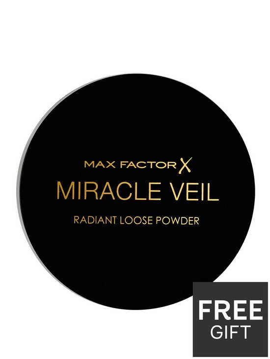 front image of max-factor-miracle-veil-loose-powder-transparent