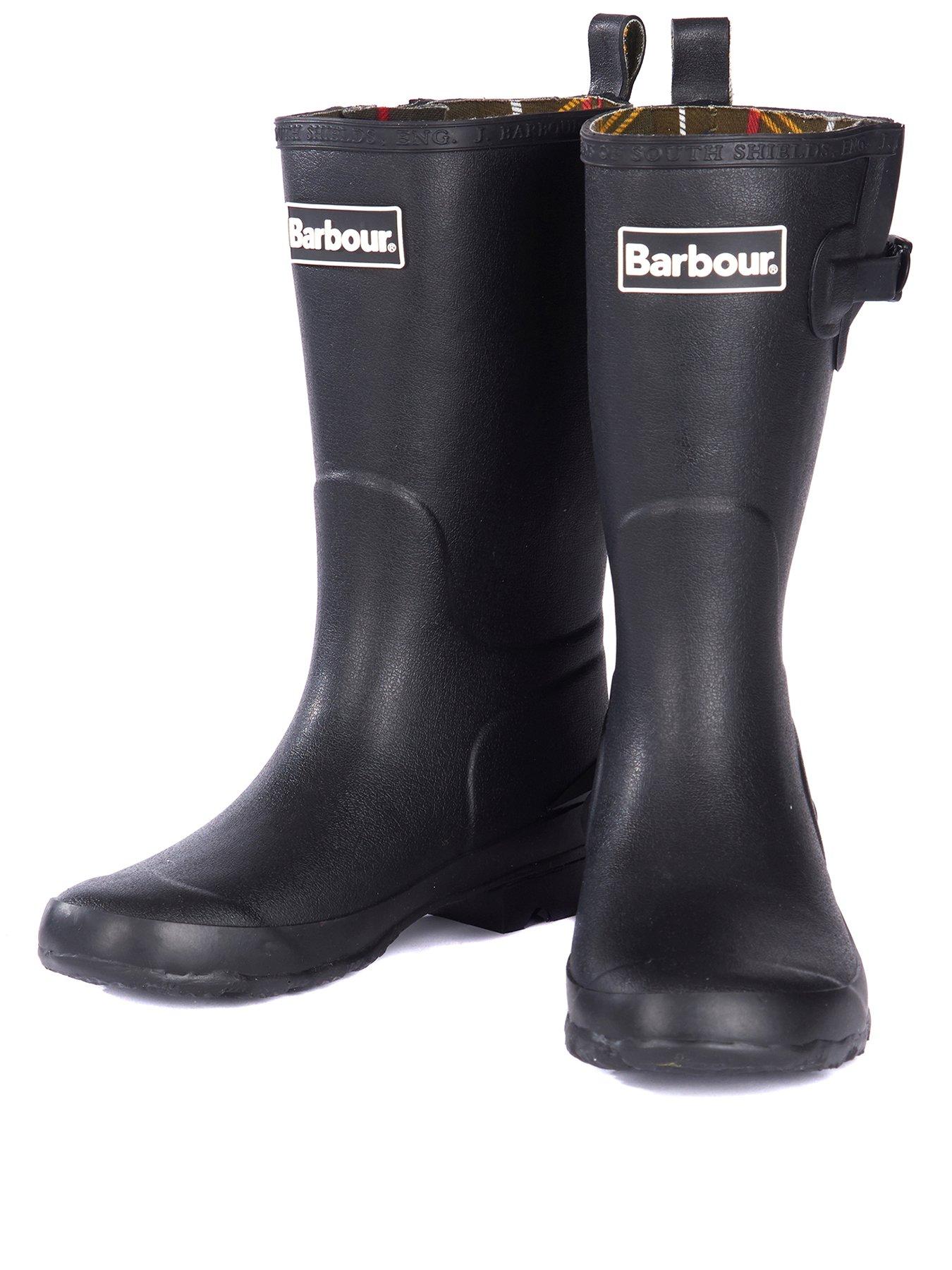 boys barbour wellies