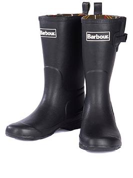Barbour Barbour Kids Simonside Adjustable Wellington Boots - Black Picture