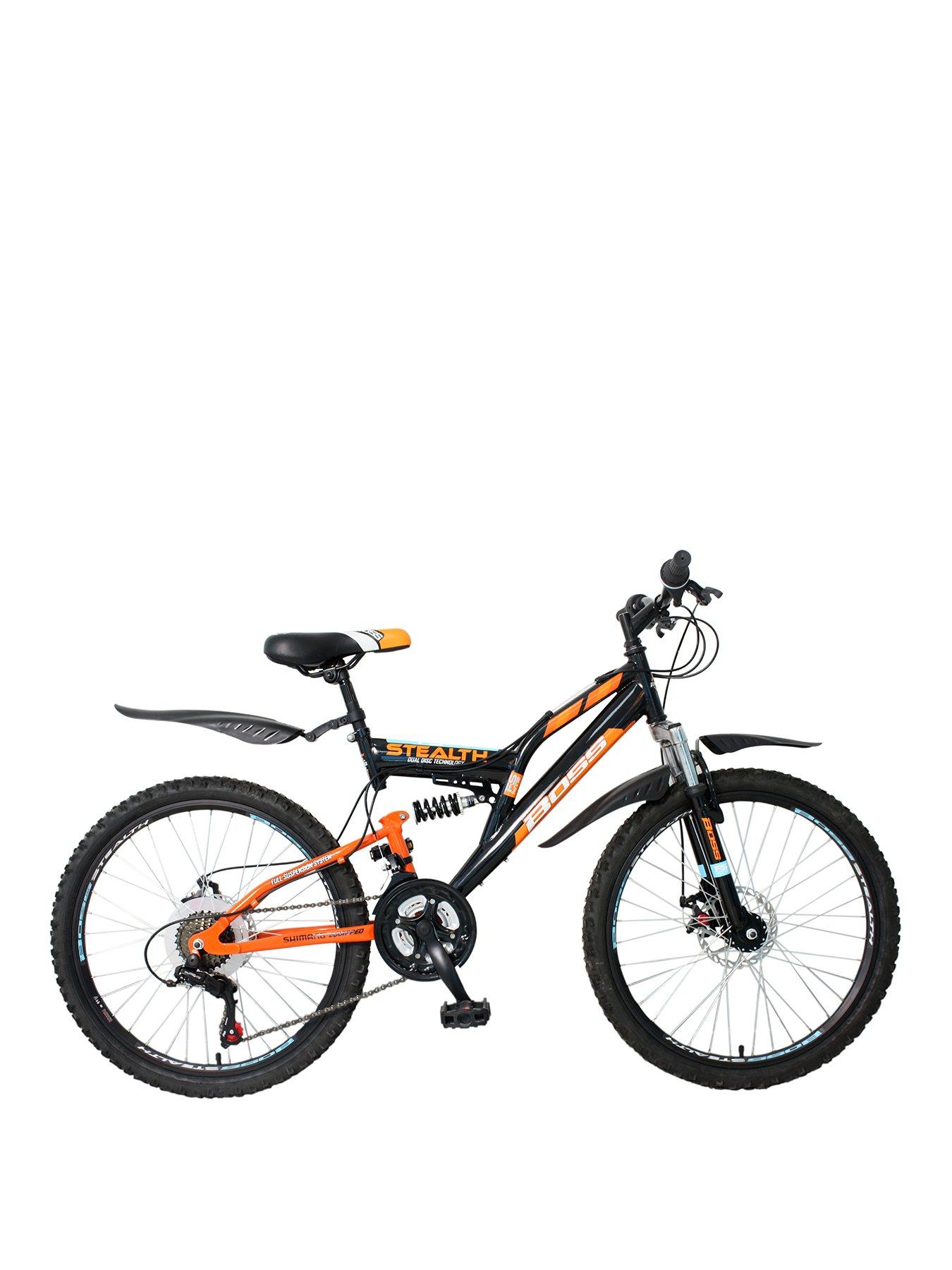 boss-cycles-boss-stealth-24nbspblack-mountain-bike