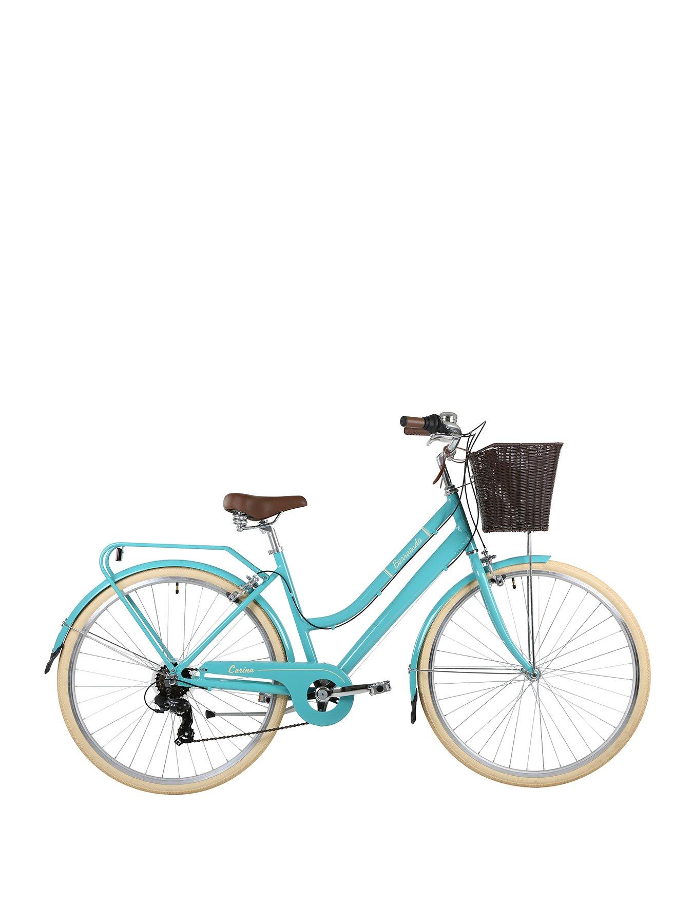 womens vintage bike with basket