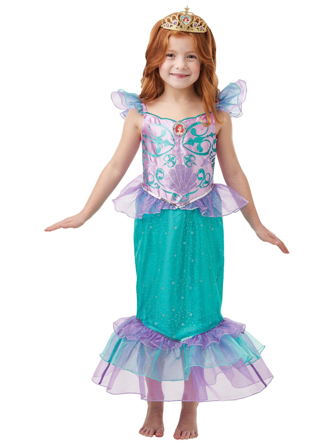 Disney Princess Disney Princess Glitter & Sparkle Ariel Fancy Dress ...