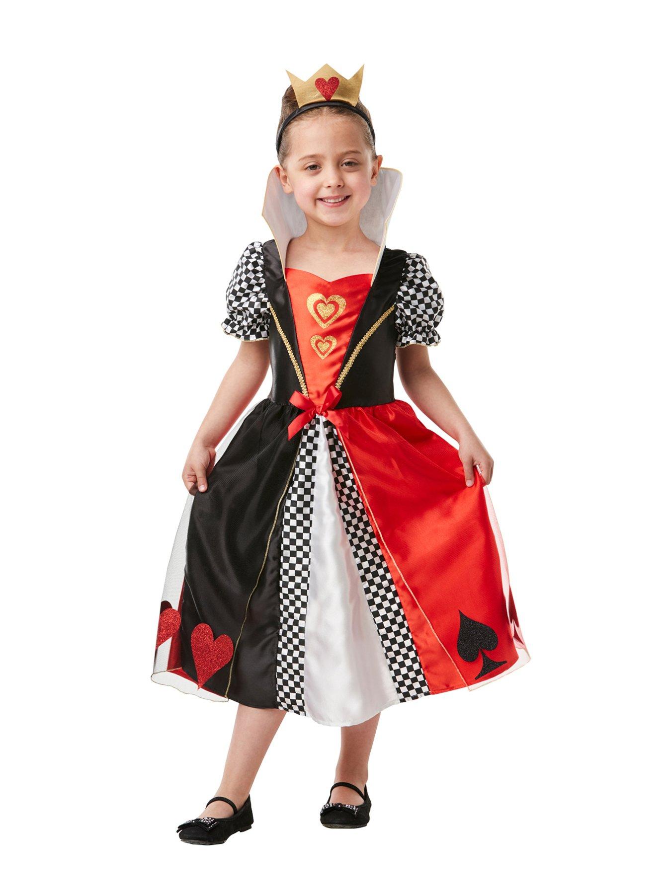 Alice In Wonderland Queen Of Hearts Costume Littlewoods Com