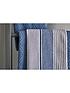  image of catherine-lansfield-textured-stripe-bath-towel-range-ndash-bluegrey