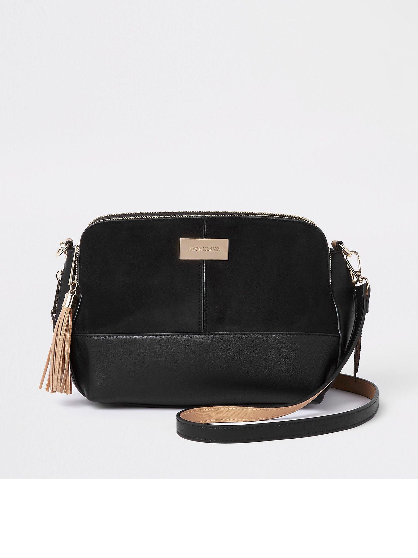 river island triple compartment crossbody bag