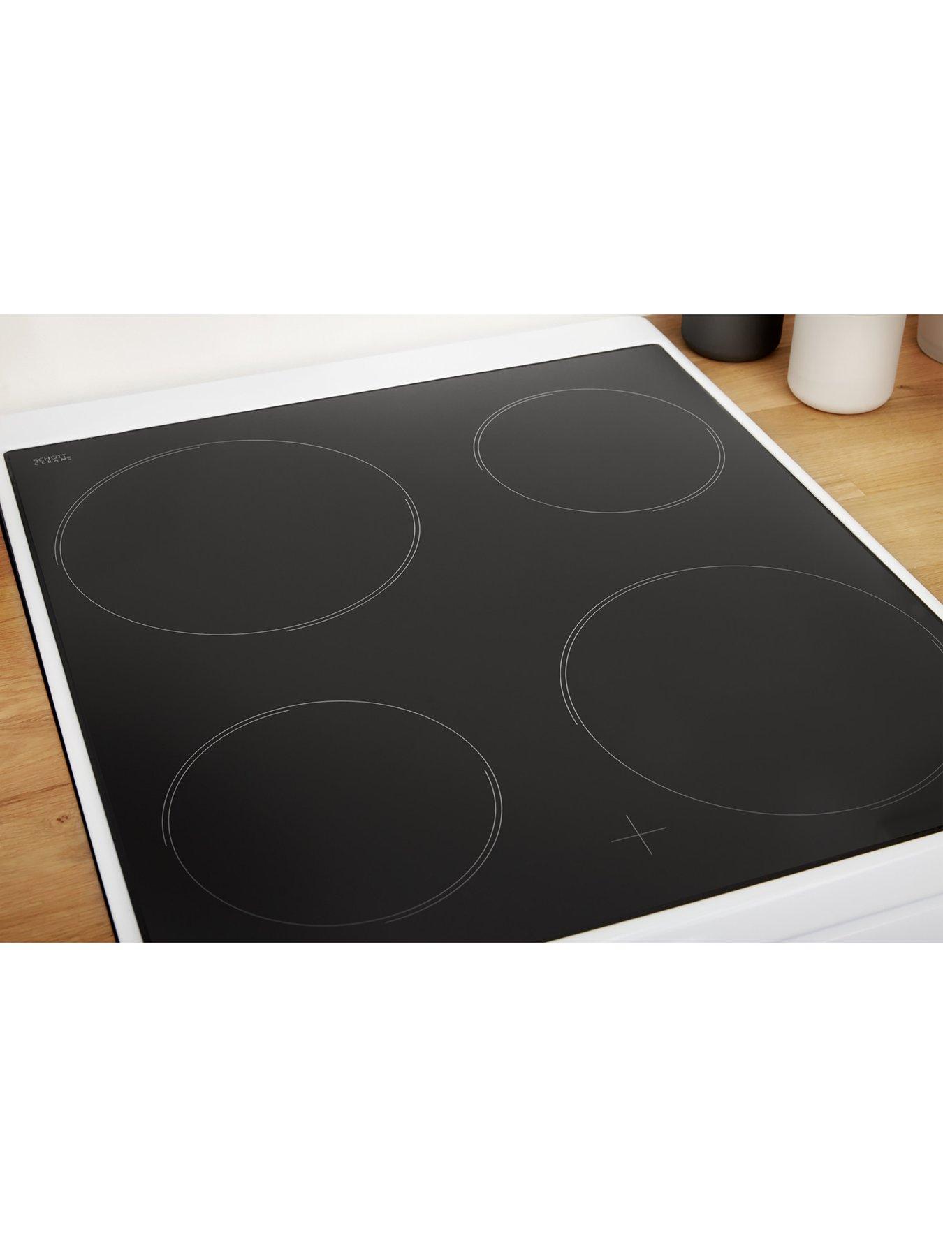 Image 6 of 7 of Indesit ID5V92KMW 50cm Electric Twin Cavity Single Oven Cooker - White