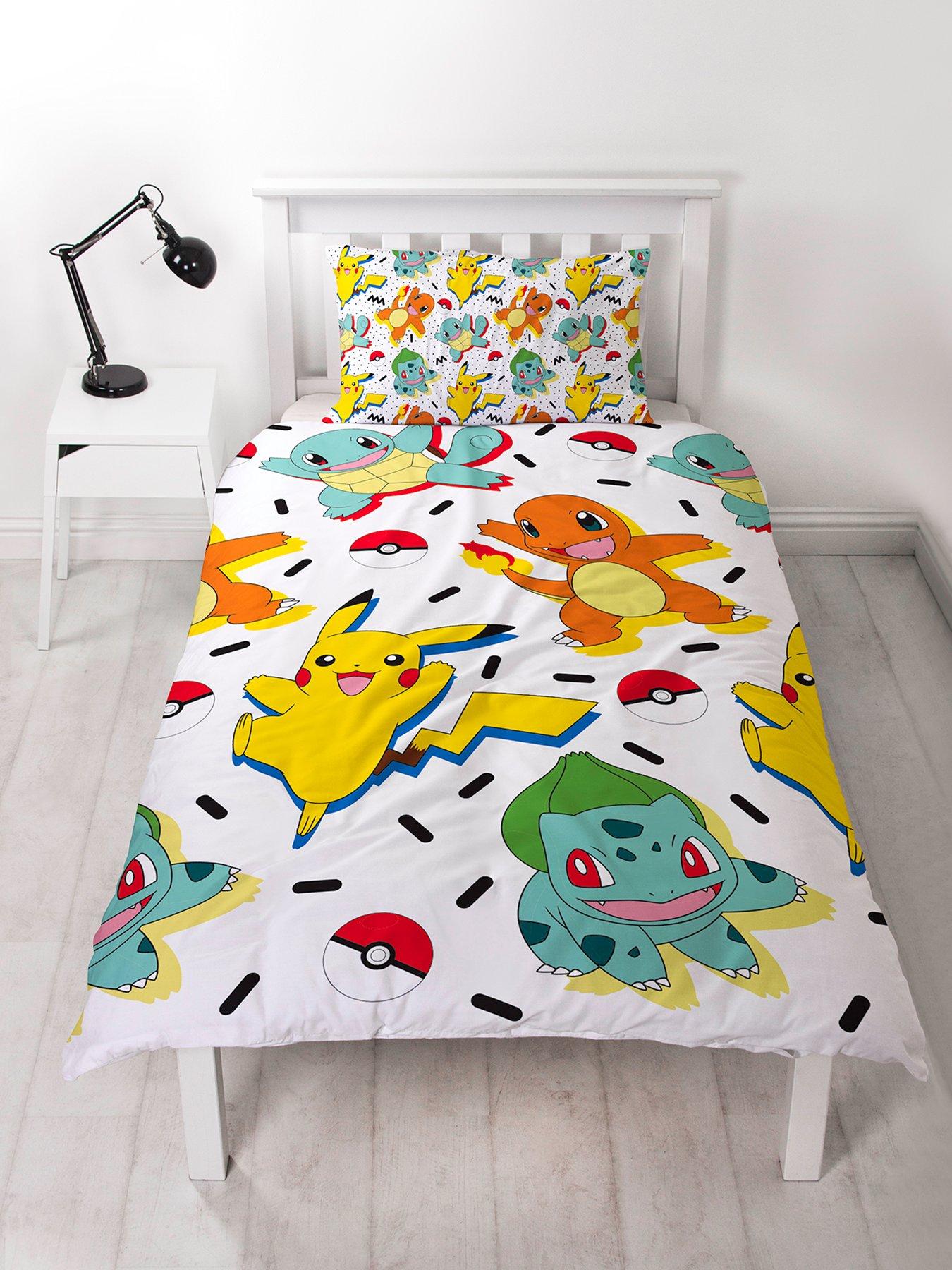 Pokemon Memphis 91 Single Duvet Cover Set Littlewoods Com