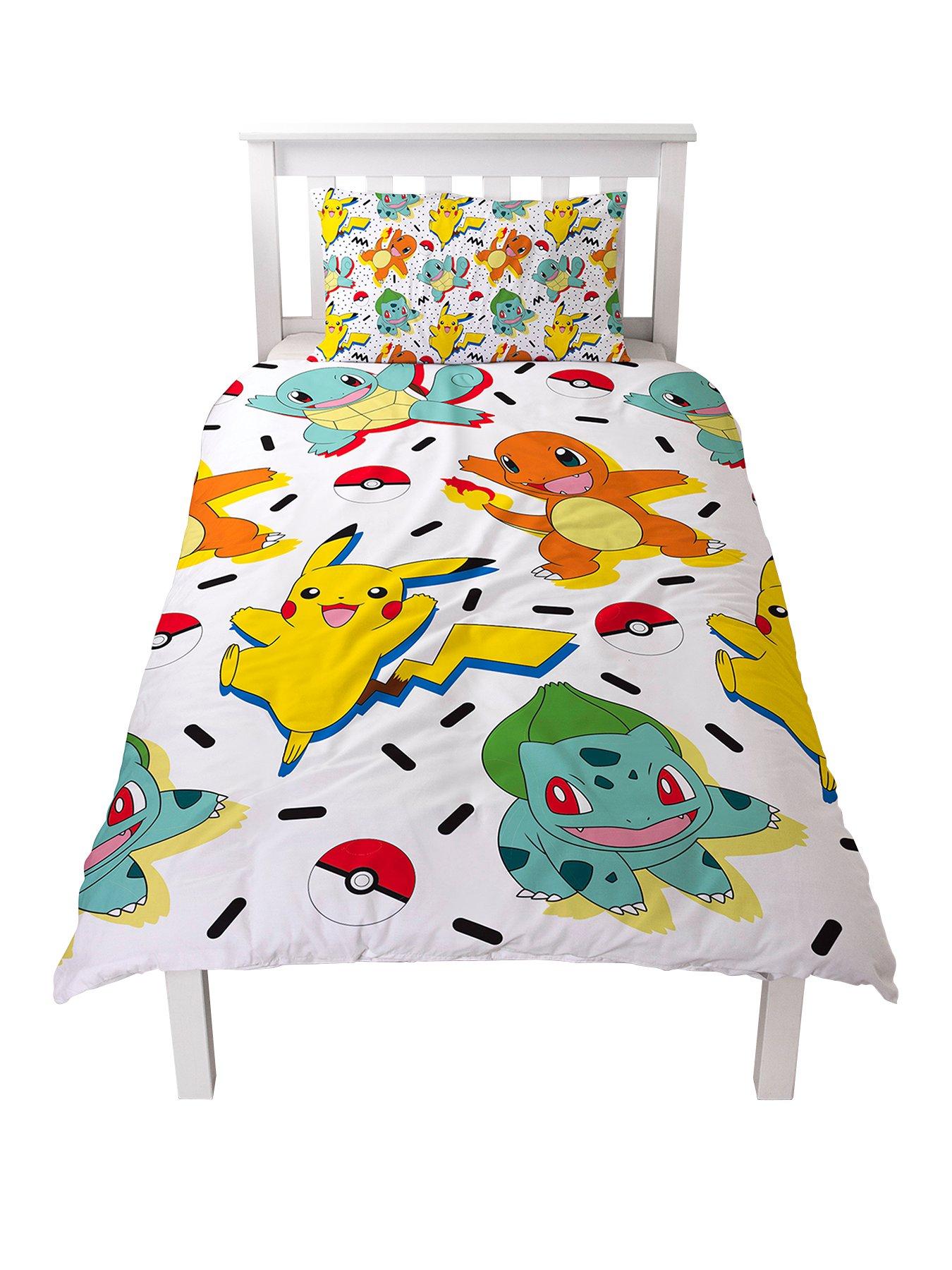 Pokemon Memphis 91 Single Duvet Cover Set Littlewoods Com