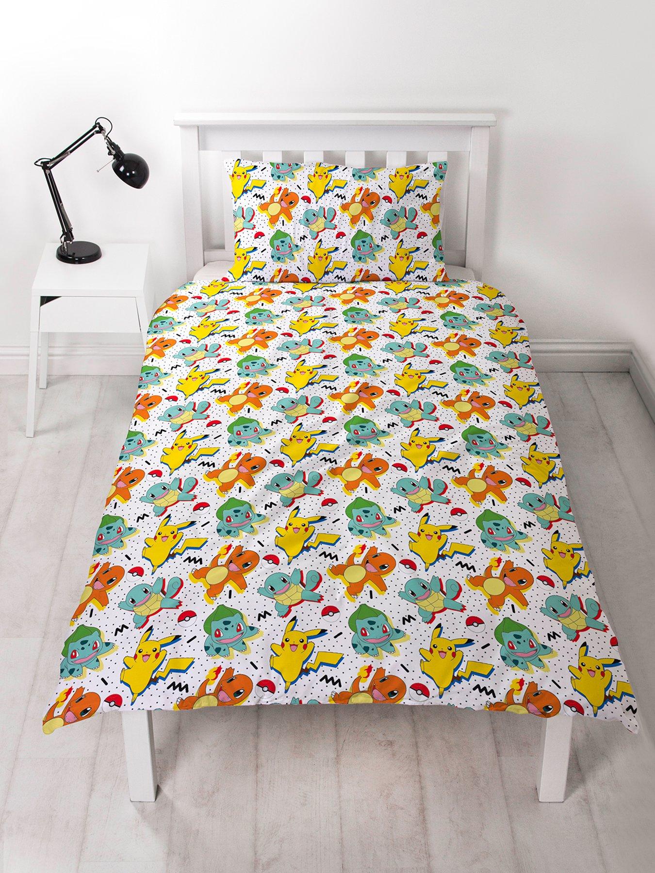 Pokemon Memphis 91 Single Duvet Cover Set Littlewoods Com