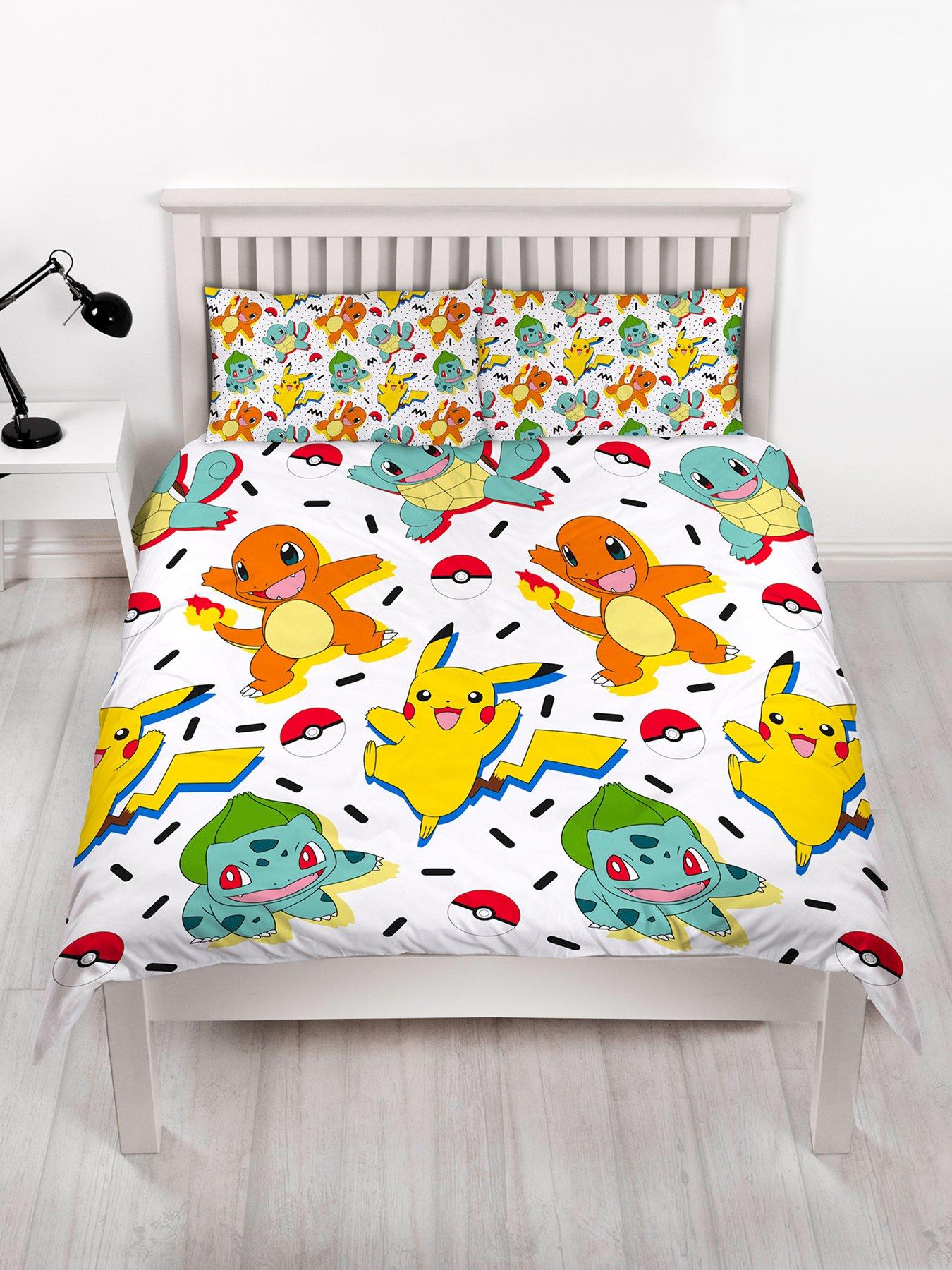 Pokemon Memphis 91 Double Duvet Cover Set Littlewoods Com