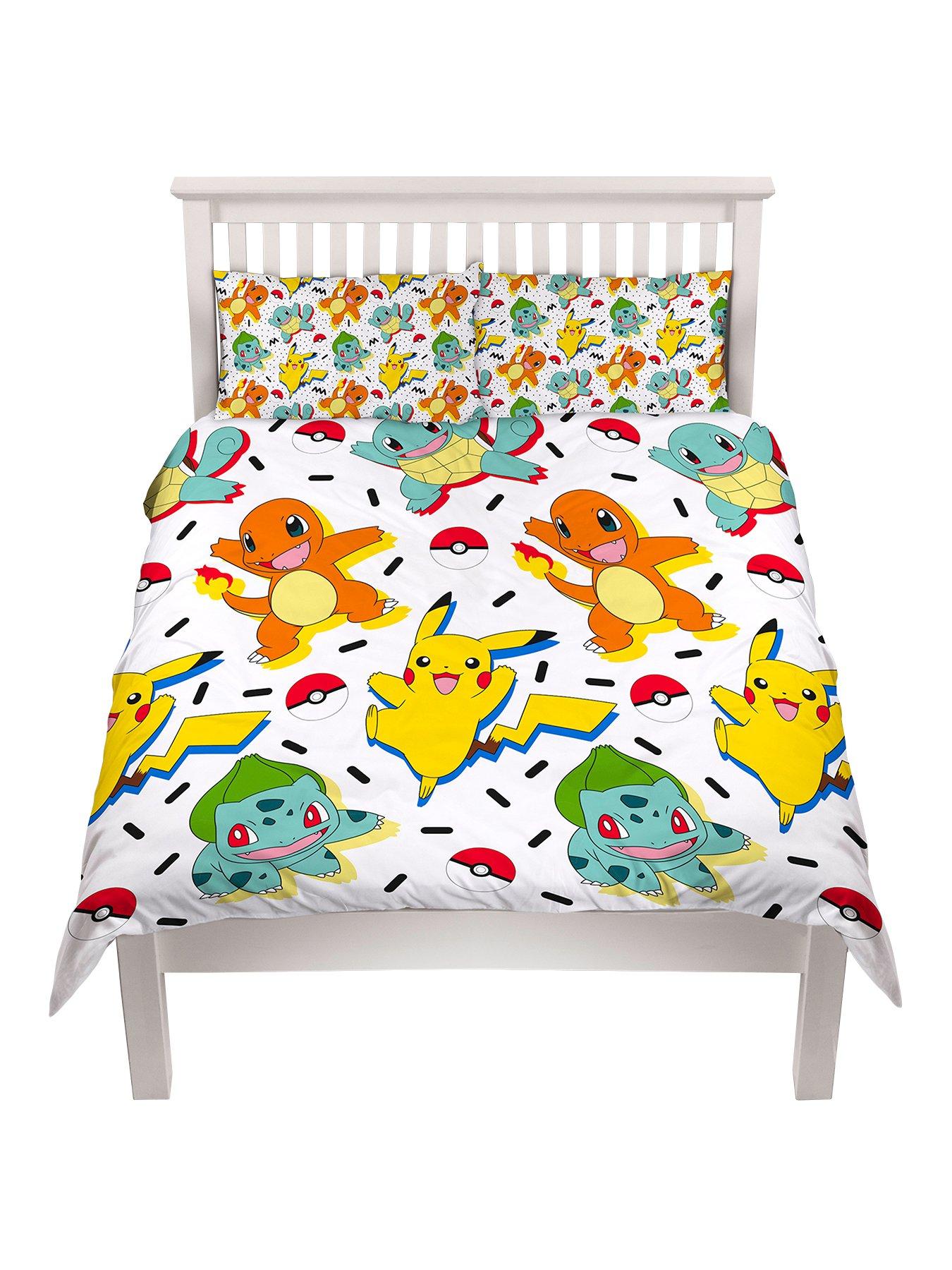 Pokemon Memphis 91 Double Duvet Cover Set Littlewoods Com