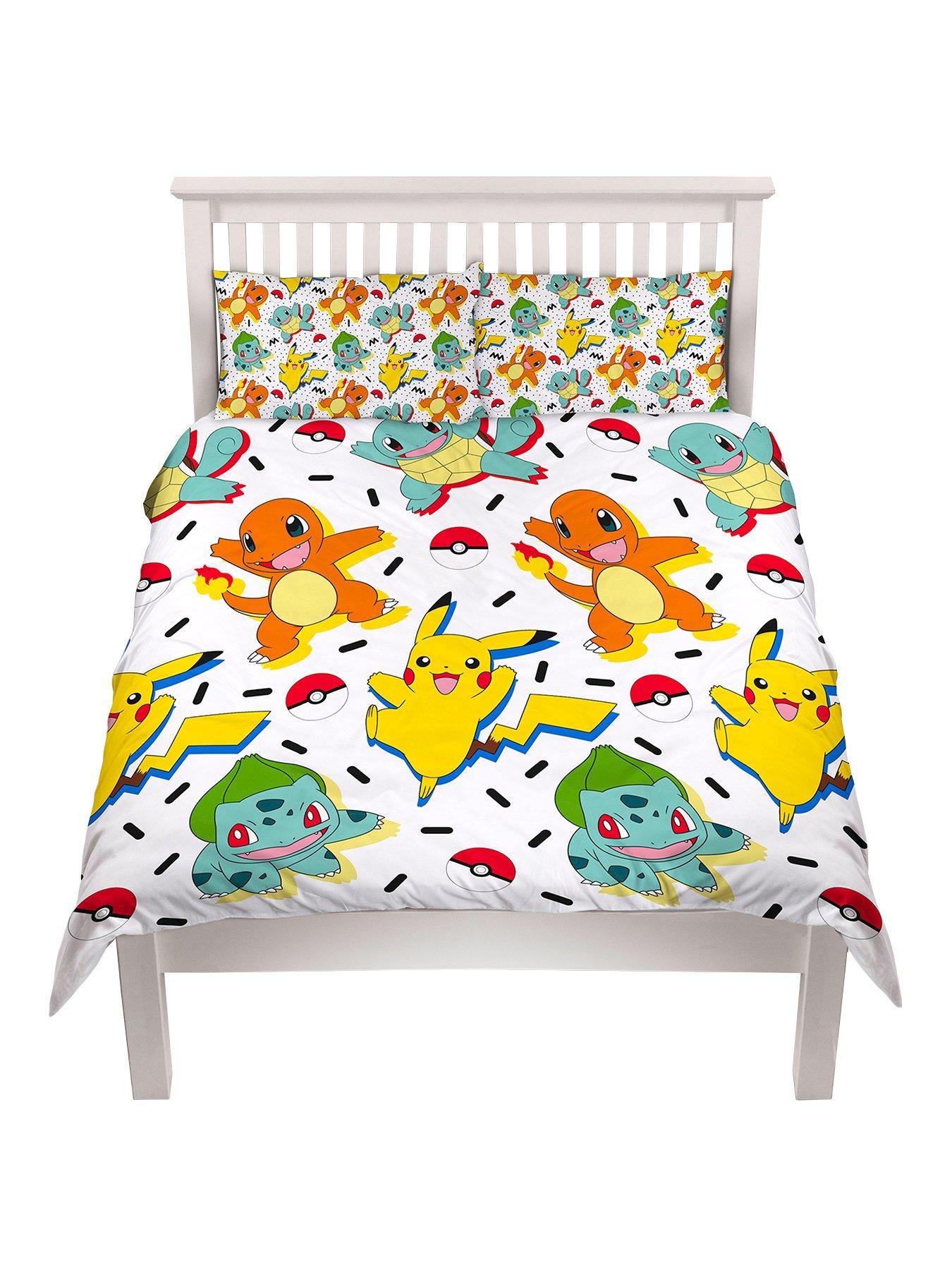 Pokemon Memphis 91 Double Duvet Cover Set Littlewoods Com