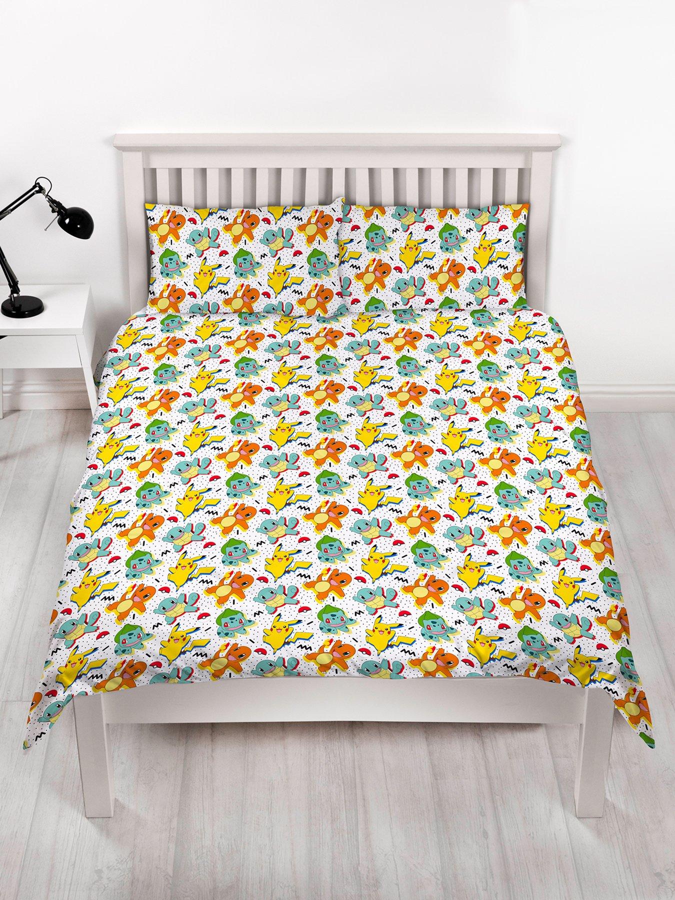 Pokemon Memphis 91 Double Duvet Cover Set Littlewoods Com