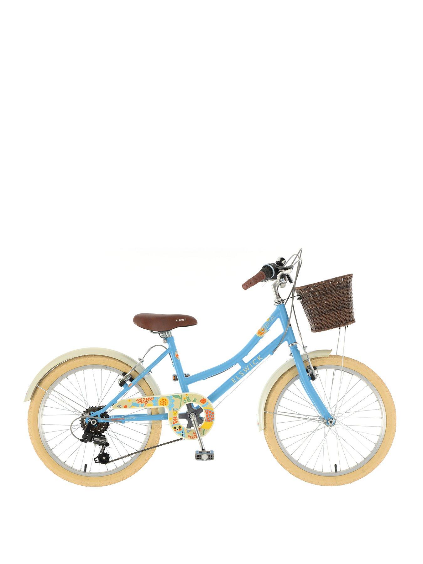 Image 1 of 7 of Elswick Cherish Girls 20" Wheel Heritage Bike - Blue