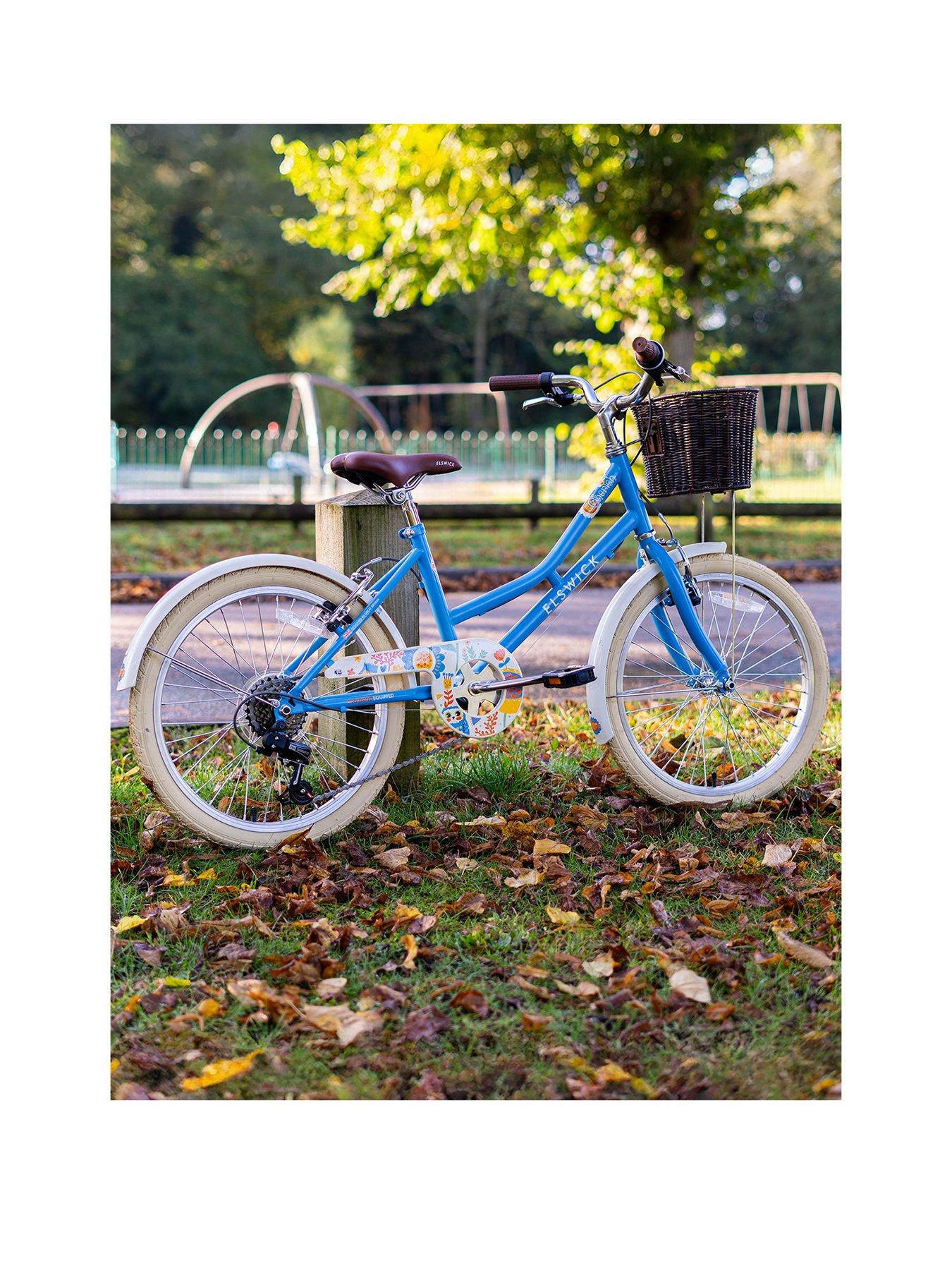 Image 2 of 7 of Elswick Cherish Girls 20" Wheel Heritage Bike - Blue