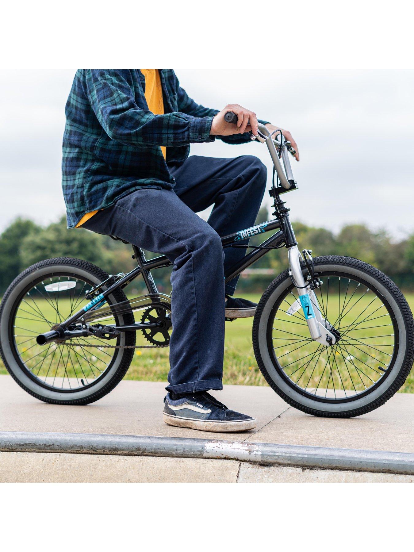 Image 5 of 7 of Zombie Infest Boys 20" Wheel BMX with Giro and 1 Set of Pegs