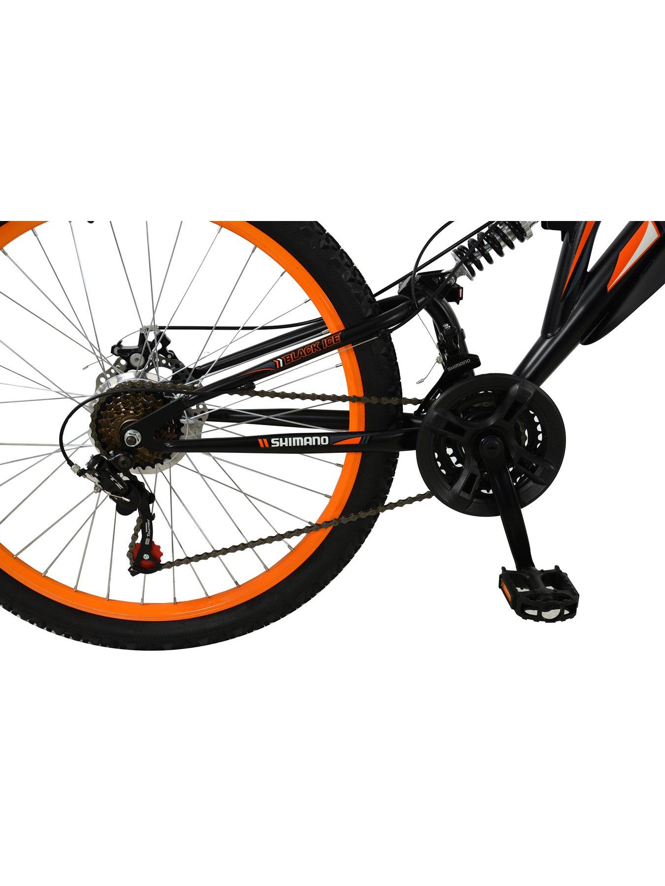 Image 5 of 6 of Boss Cycles Boss Black Ice Mens Mountain Bike 18 inch Frame