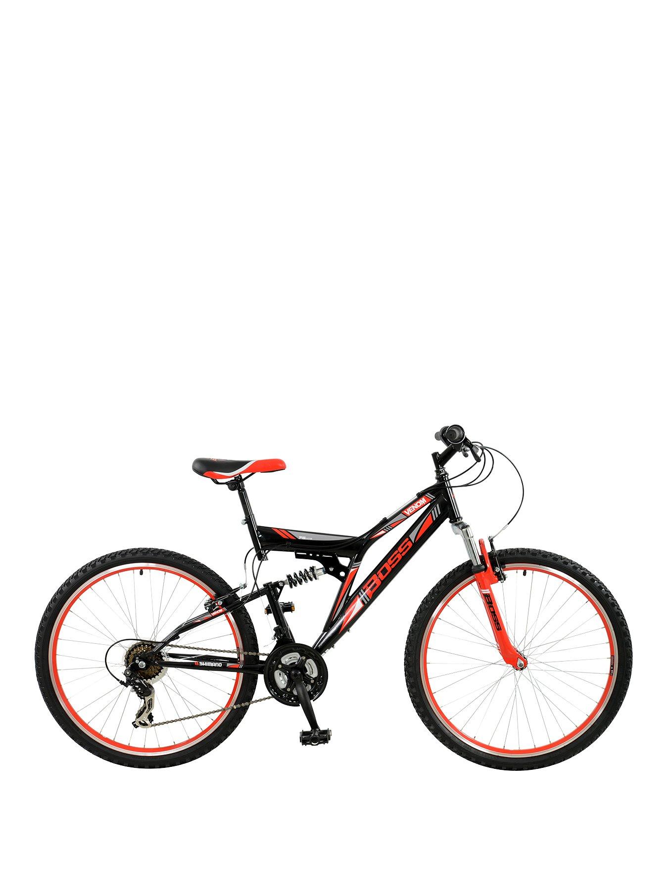 Boss Venom Mens Steel Mountain Bike 18 inch Frame