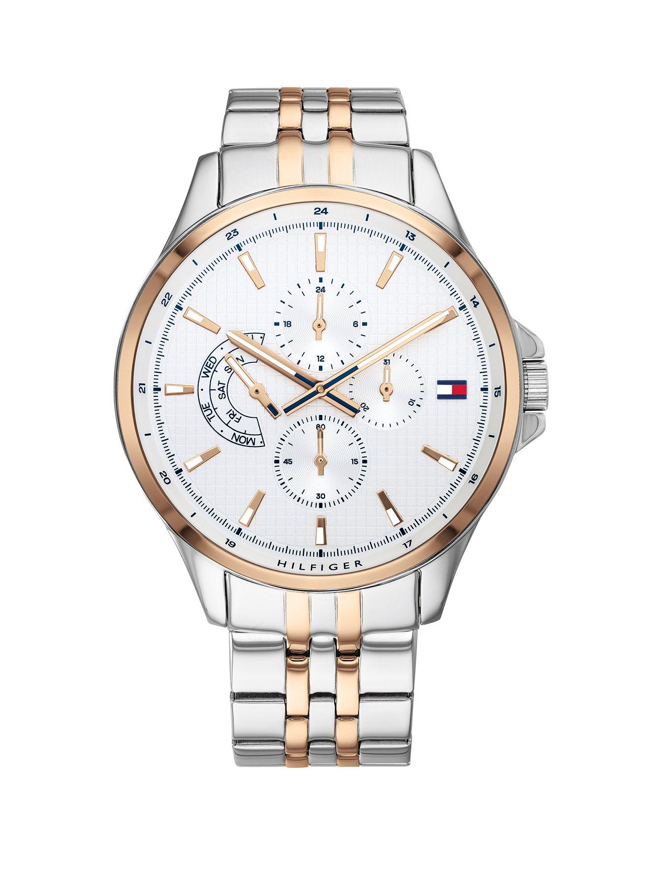 mens gold and silver watch