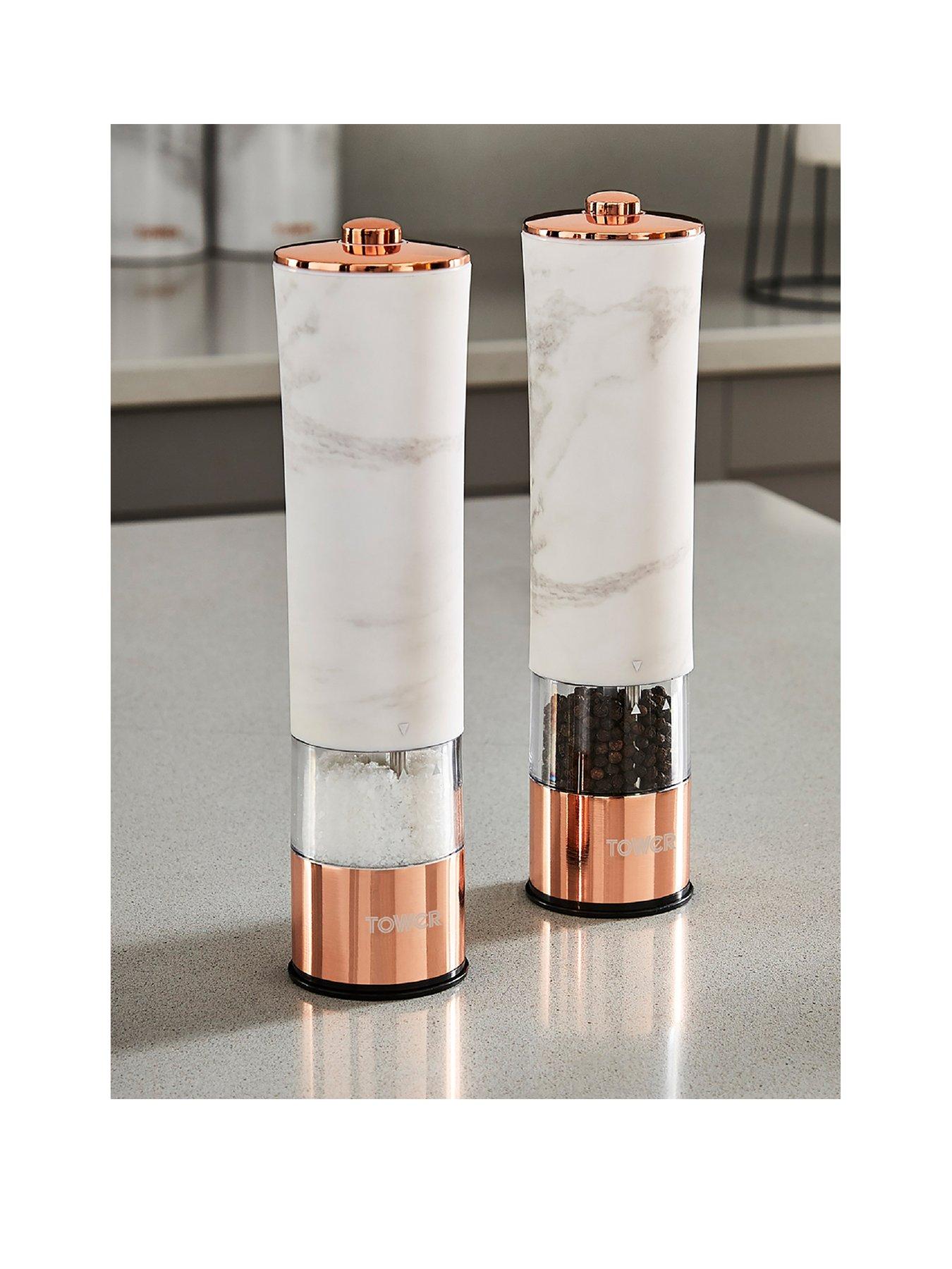 rose gold salt and pepper