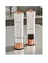  image of tower-marble-rose-gold-edition-electric-salt-and-pepper-mill