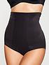 image of miraclesuit-shape-with-an-edge-hi-waist-brief-black