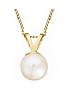 love-pearl-9ct-gold-freshwater-pearl-pendant-necklacefront